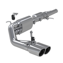 2009-2019 Chevrolet Silverado 1500 3'' Catback Sportavgassystem (Innan bakaxel) Dubbla Utblås 4'' Utblås - AL MBRP
